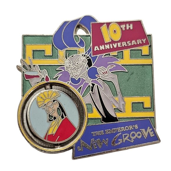 10th Anniversary Disney The Emperor’s New Groove Pin, L449 - Picture 6 of 6